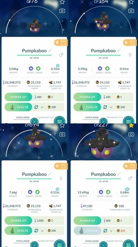 Pokemon shiny pumpkaboo - pokemon,