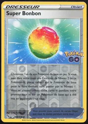 Carte pokémon super bonbon - carte,