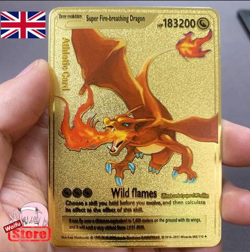 Pokemon card charizard - card,
