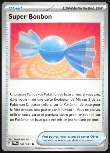 Carte pokémon super bonbon - pokémon,