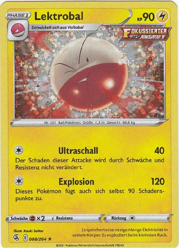 Pokemon 088 264 lektrobal - pokemon,