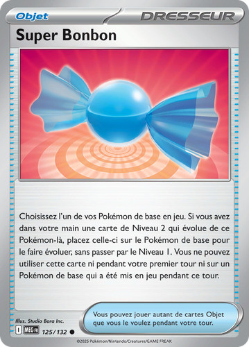 Carte pokémon super bonbon - pokémon,