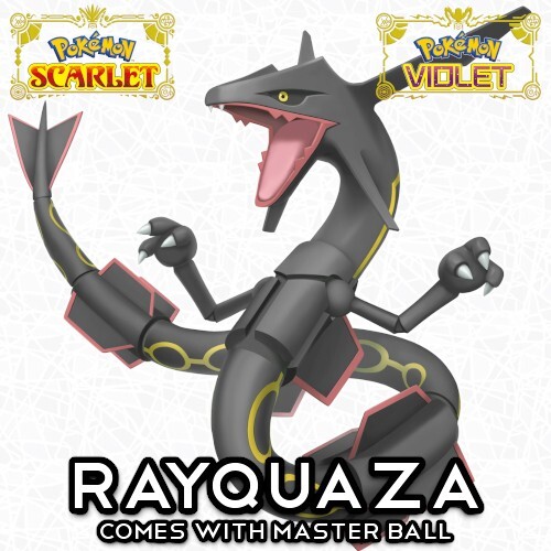 Shiny rayquaza 6iv - rayquaza,